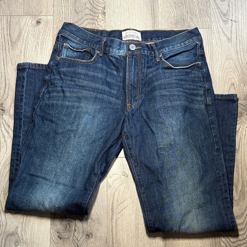 aeropostale benton original bootcut jeans size: 32x32
